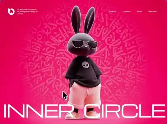 Aperçu du site Inner Circle